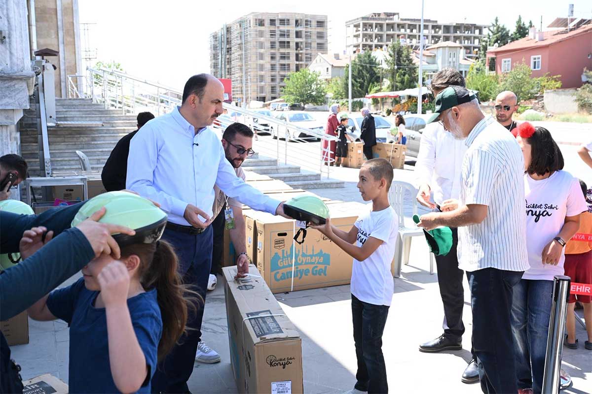 Konya Bisiklet Dagitimi 2