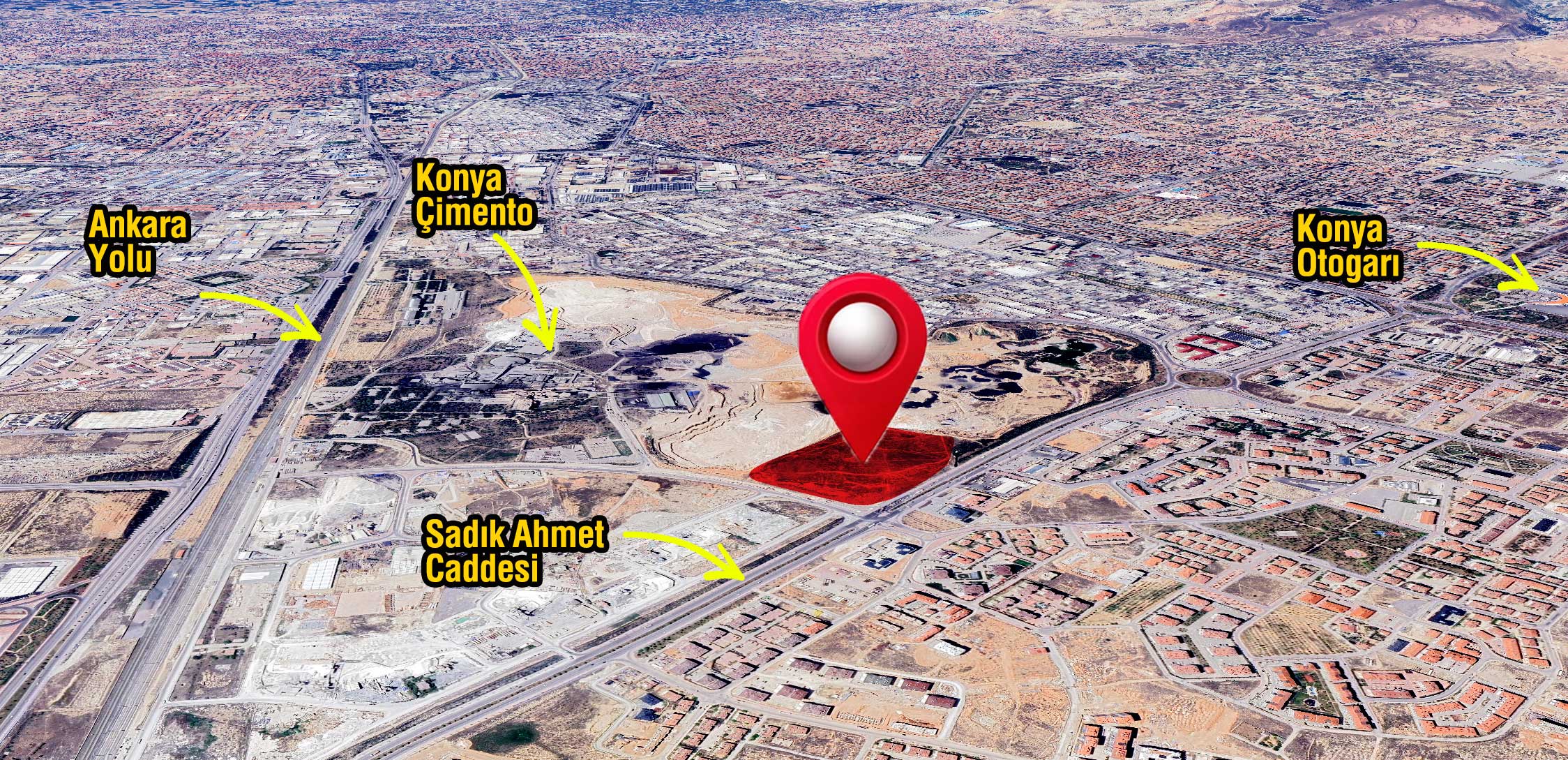 Konya Satilik Arsa Konya Cimento Yani