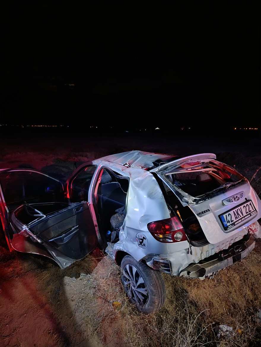 Konya Arac Takla Atti 2