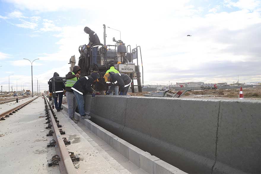 Konya Tramvay Hatti Insaati 3