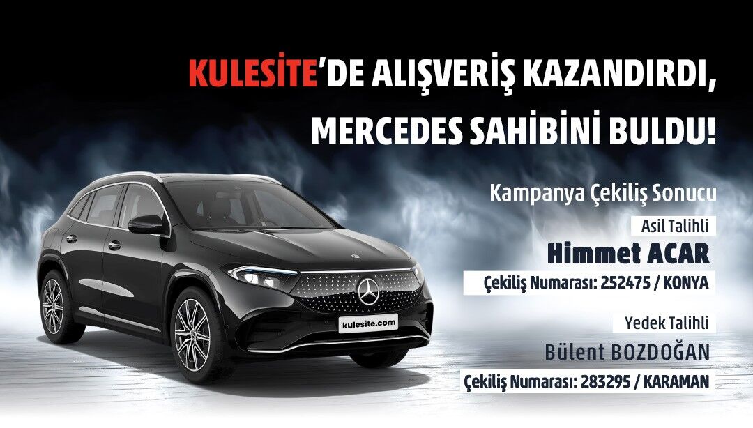 Kulesite Mercedes Cekilis Sonuc