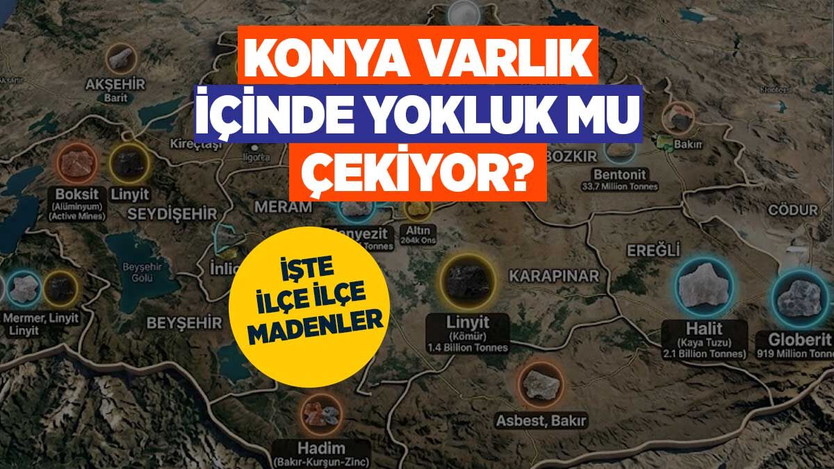 Konya Varlık İçinde Yokluk mu Çekiyor?
