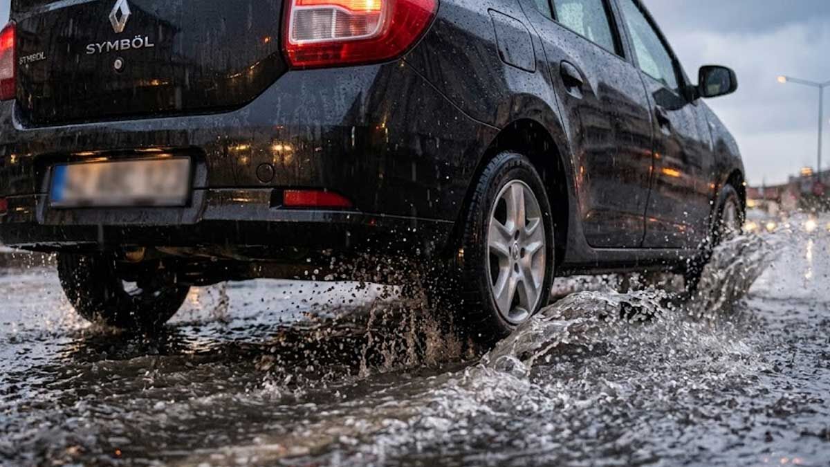 Trafik Ve Yağmur