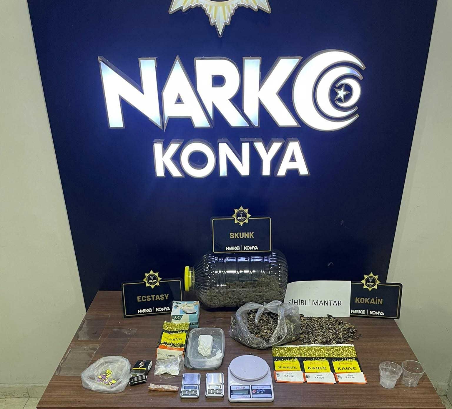 Konya Uyuşturucu Operasyonu